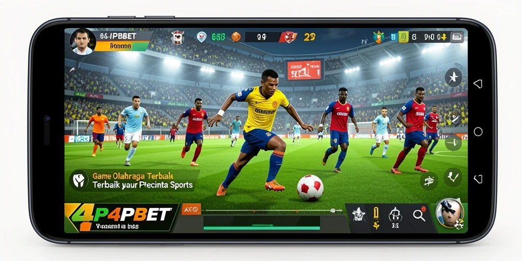 Tampilan gameplay menarik dari 4P4PBET dengan aksi olahraga yang seru.