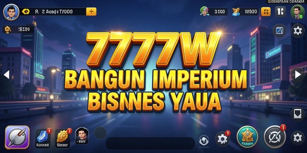 Tampilan gameplay menarik dalam industri Tycoon.