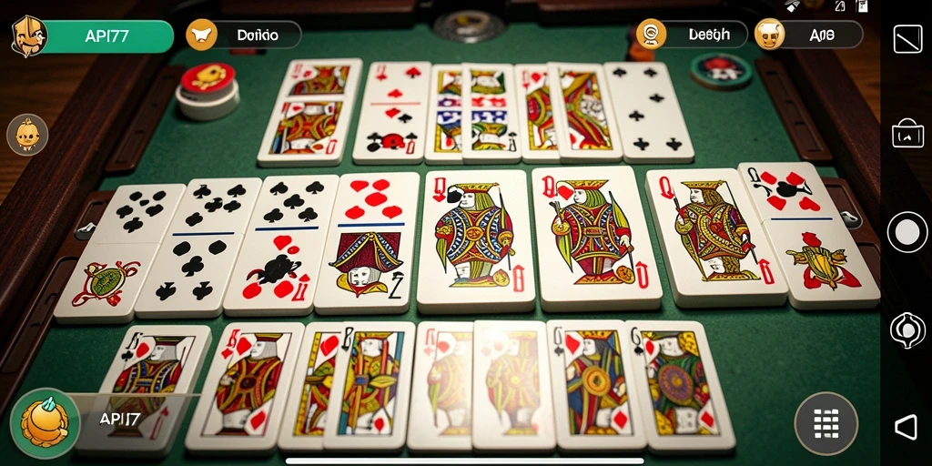 Tampilkan gameplay menarik API77 dalam permainan Domino.