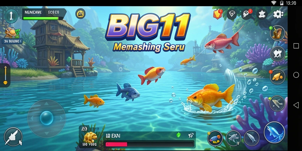 Tangkapan ikan yang memukau dalam permainan BIG11.