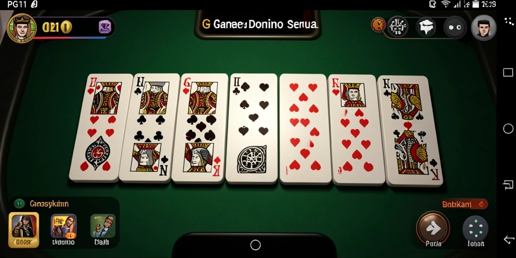 Gambaran gameplay PG11 menampilkan keseruan bermain Domino.