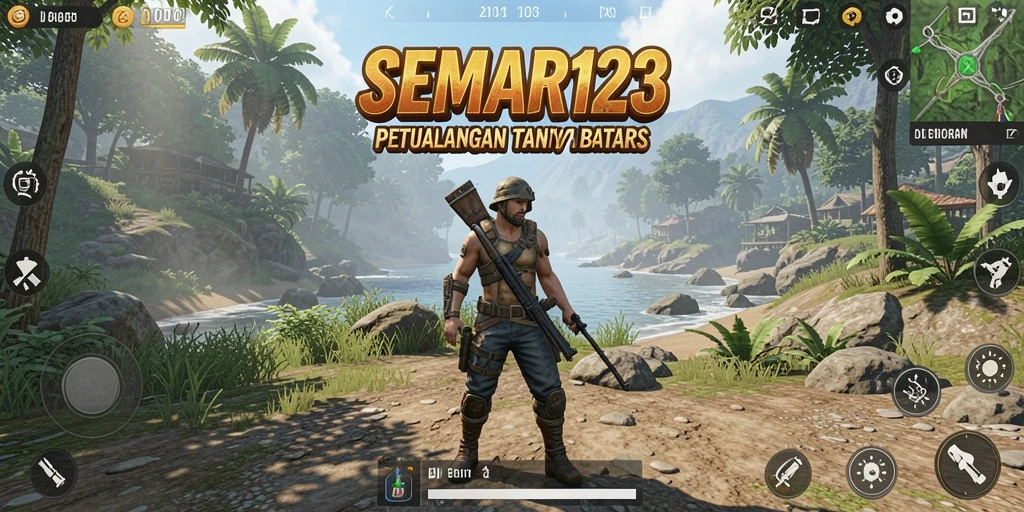 Screenshot SEMAR123 menampilkan gameplay petualangan Open World dengan detail yang menakjubkan.