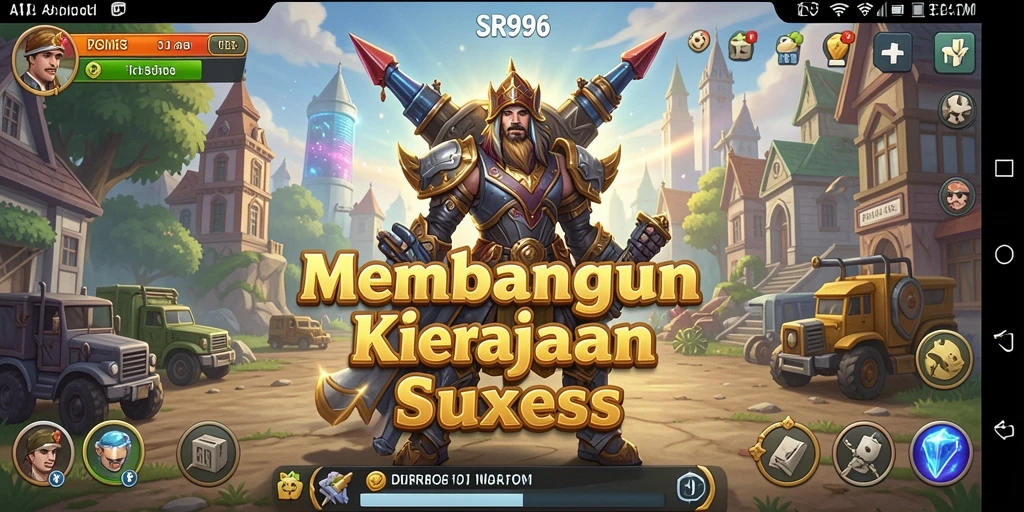 Gameplay Tycoon yang menarik dengan mekanisme manajemen yang mendalam.