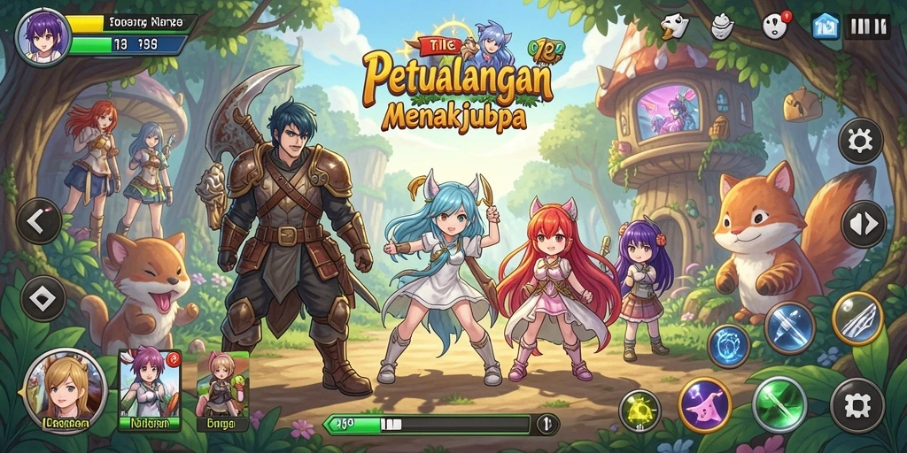 Tampilan penuh aksi dari permainan T6 yang memukau.